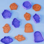 Set de 6 Cortadores de Galletas Halloween